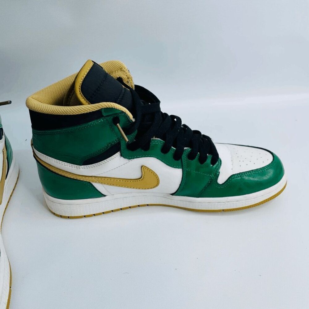 Nike Air Jordan 1 Celtics OG Green Gold Retro High Sz 10.5 555088-315 No Box - Picture 6 of 9